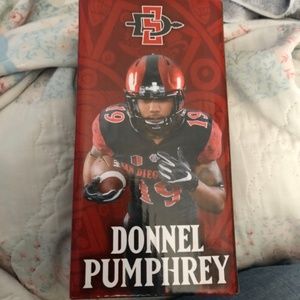 SDSU #19 Donnel Aztecs football bobble head.